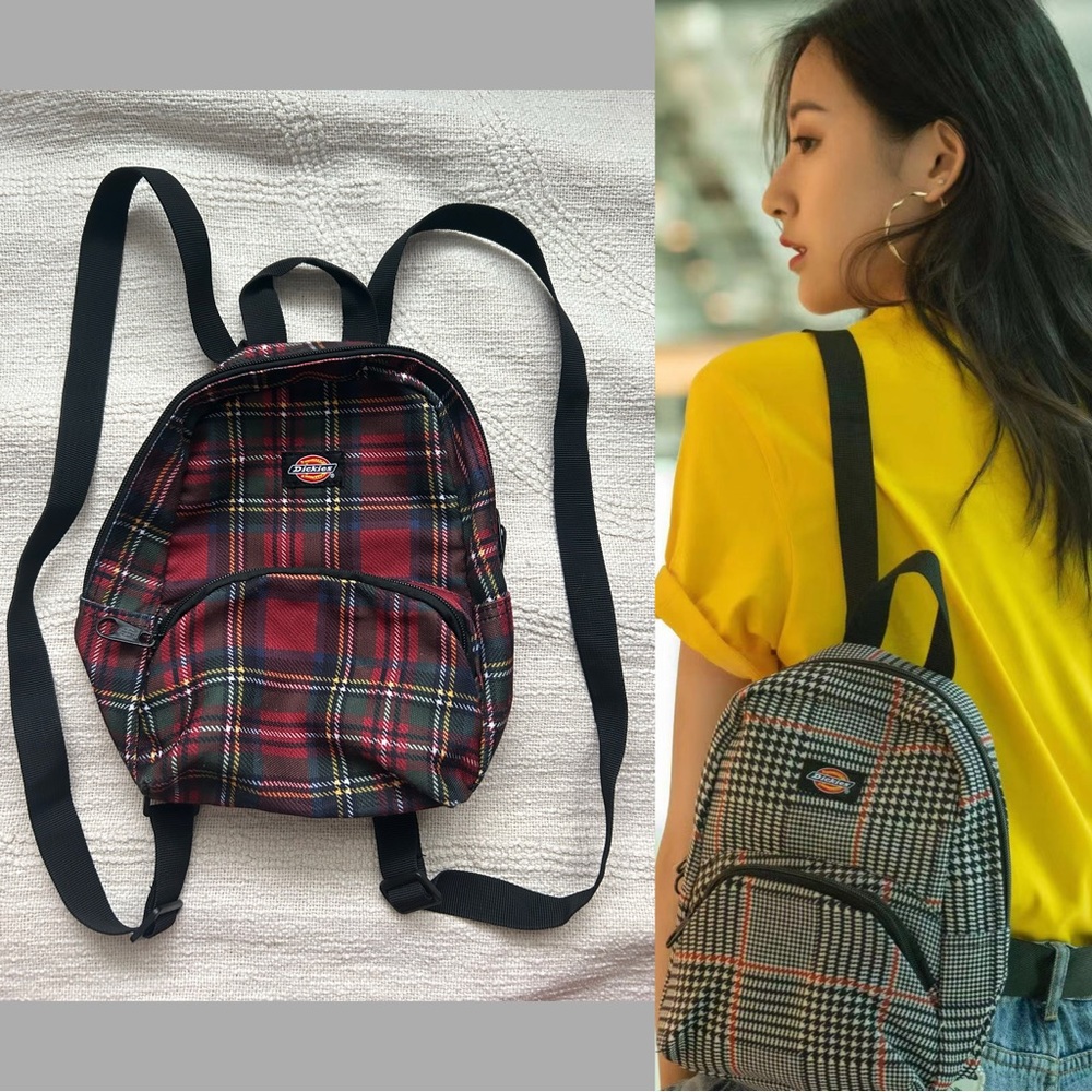 DICKIES Mini Plaid Backpack - Picture 2 of 10